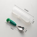 New arrival cute cartoon 316 stainless steel spoon creative oven mitt soft handle ingot spoon good-looking kids spoon