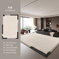 Carpet living room french style black and white grids waterproof anti-fouling sofa cushion no-wash wipeable stain-resistant bedroom bedside blanket