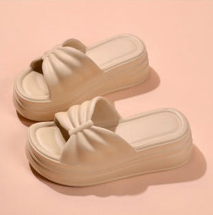 New arrivalcasualfashioneasiest for match sandals and slippers for women eva stepping on shit slippers outwearplaid slip-on outwear shoes