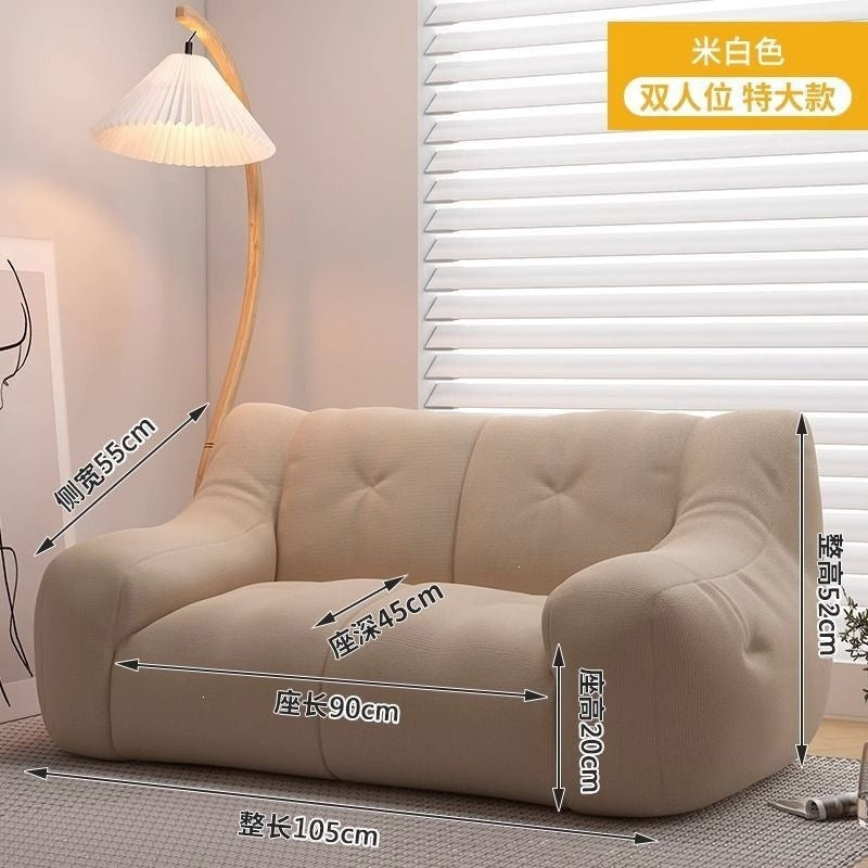 Lazy sofa tatami can lie down and sleep double rental house for home casual chair bedroom floor single small sofa