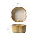 Retro high-looking pastry flower-shaped dish restaurant hotel stylish side dish dipping sauce dish snack snack dish