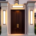 Outdoor wall light waterproof balcony terrace doorway stairway led super bright courtyard entrance outdoor linear wall lamp
