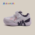 spring collection soft-soled boys' running shoes, breathable mesh german army trainers, kids' athletic shoes, girls' shoes, ages 1-6