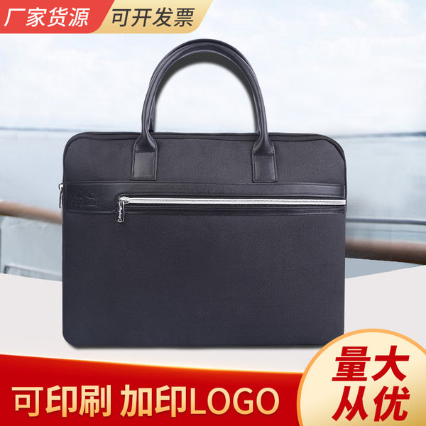 Manufacturer wholesale pilot 7601 snowflake cloth laptop bag can be printed LOGO multi-layer design large capacity storage