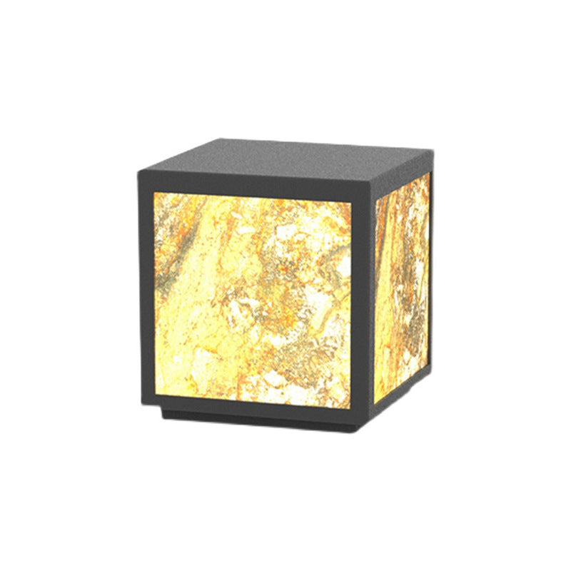 Solar lights, outdoor garden lights, landscape lights, waterproof lawn lights, solar column lights, wall lights, slate lights