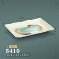 New gold inlaid with jade 5410