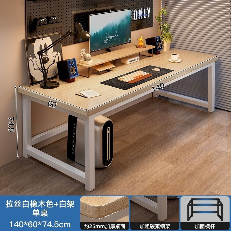 Computer desk desktop bedroom home student study desk simple office desk rectangular table gaming desk