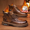 Genuine leather cowhide men's shoes boots men's new arrivalmenclassybest selling short american retroboots men's autum