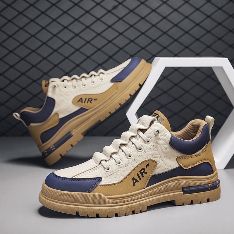 Men's shoes: 2025 autumn/winter new arrivals - versatile, trendy, leather, waterproof, casual running sneakers for men