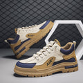 Men's shoes: 2025 autumn/winter new arrivals - versatile, trendy, leather, waterproof, casual running sneakers for men