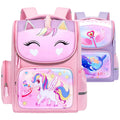 New kids' backpack - lightweight, spine-supporting schoolbag for elementary school students, grades 1-6, cute space-themed design for boys and girls