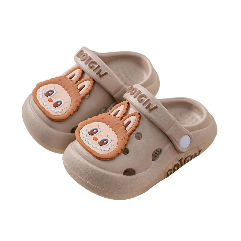 Kids' clogs: summer indoor anti-slip cartoon sandals for girls and boys (toddler to big kid sizes) - perfect for indoor use, outdoor wear, and beach days