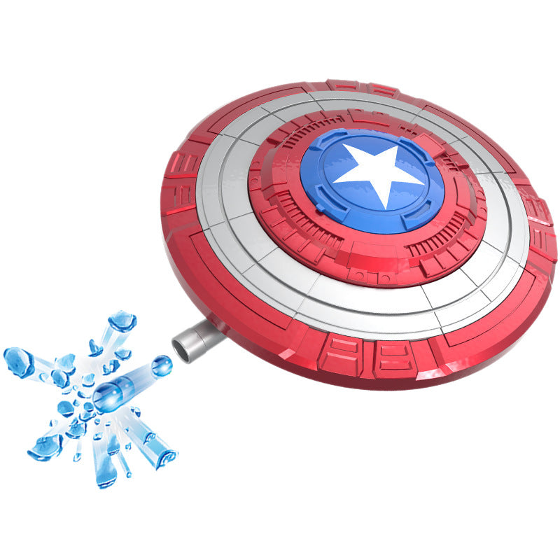 new large shield water bomb mechanical cannon boy electric burst toy outdoor interactive battle toy wholesale