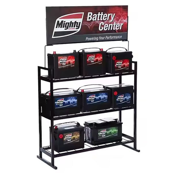 Source Factory Durable Repair Shop 4S Shop Car Battery Display Rack Storage Rack