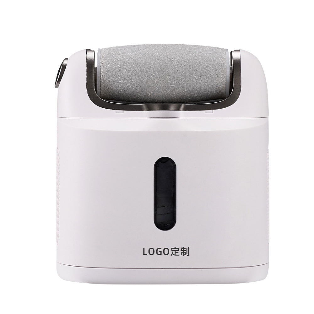 Electric foot file with mist function - exfoliating, moisturizing, and easy to use. features a touch-activated switch, washable design, and leaves your feet feeling smooth and beautiful