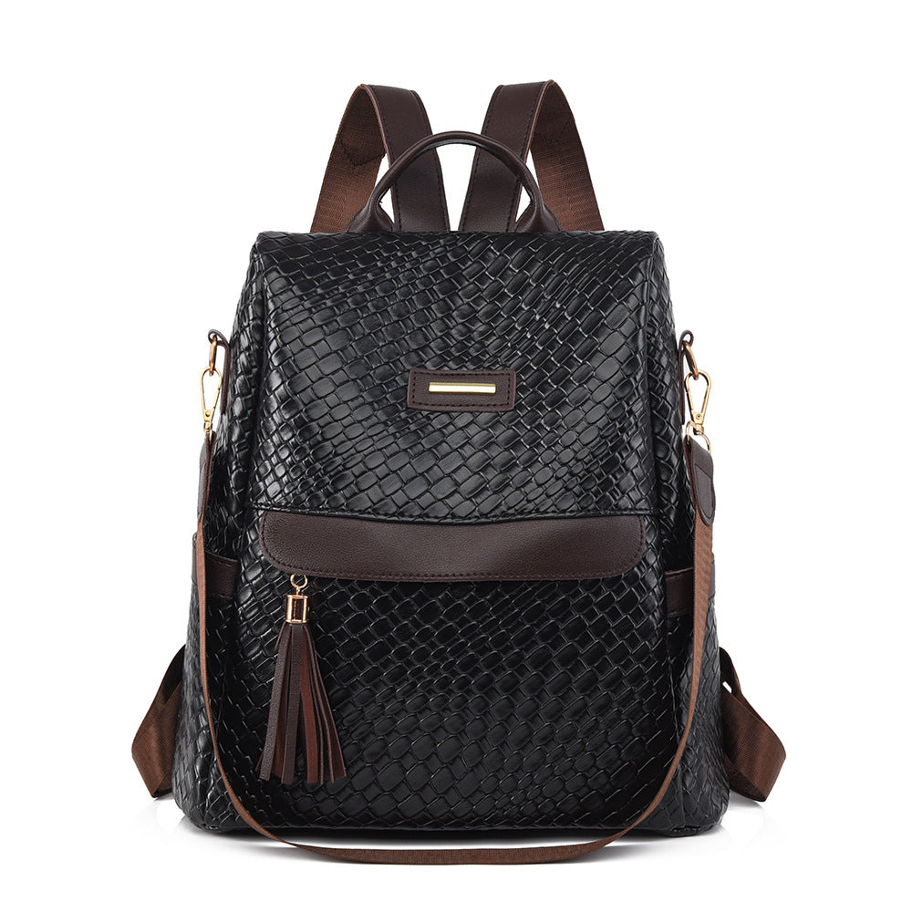 New factory direct sales trend fashionable women's backpack outdoor travel commuter leisure bag manufacturers wholesale hair