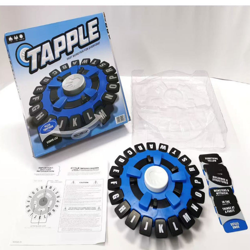 export children's crazy alphabet game fast-paced family board game puzzle toy wholesale