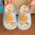 Ready-to-ship cartoon water slippers for women, perfect for summer wear. unique, niche design with soft, non-slip soles, ideal for indoor use. wholesale available