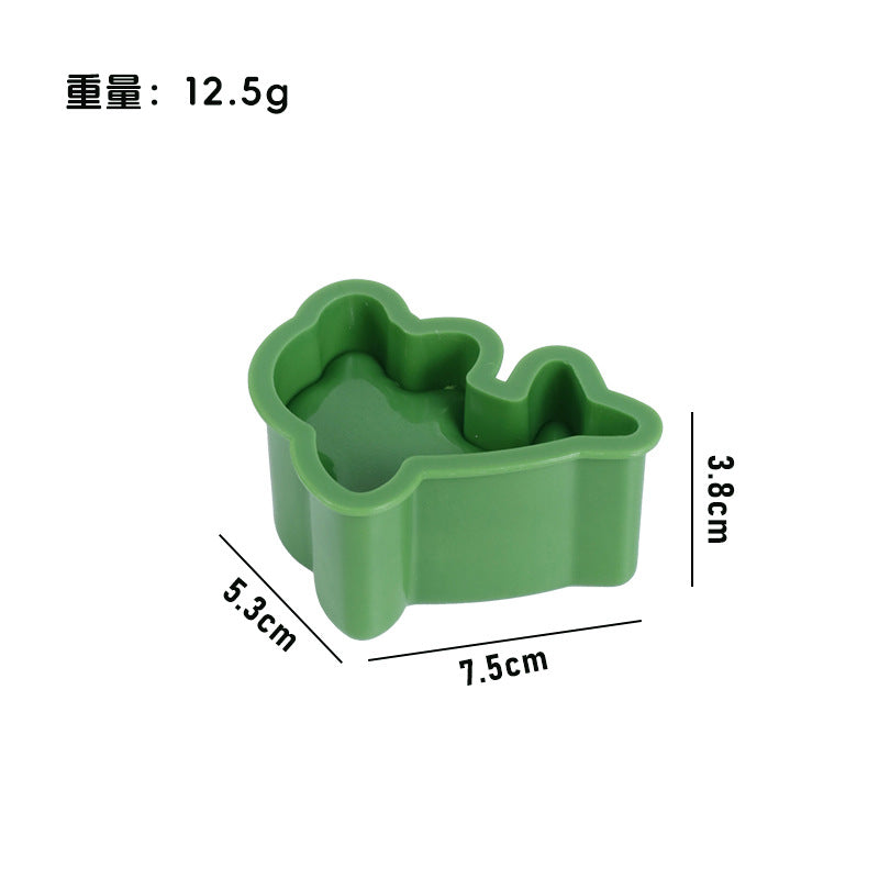 diy creative sushi rice ball molds - kids' rice molds, cartoon-shaped kitchen baking, home use bento molds