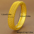 dubai women's bracelet middle eastern gold bracelet ethiopian saudi arabian wedding bridal jewelry
