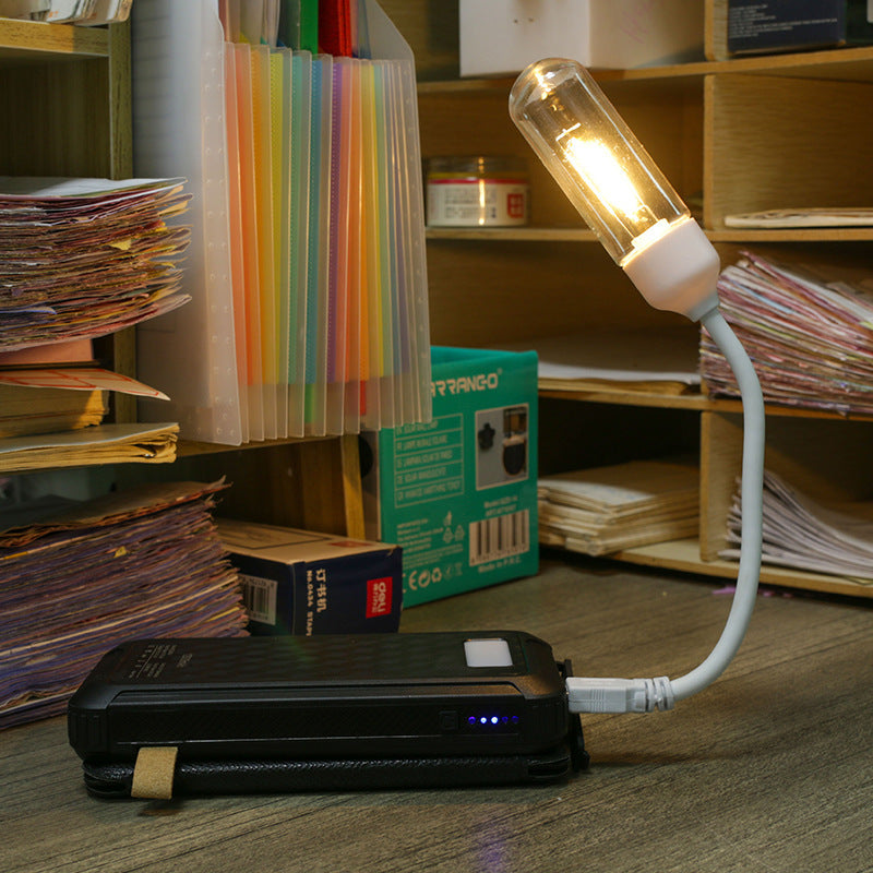 USB plug-in folding tungsten wire night light eye protection learning creative gifts dormitory desk student reading night light