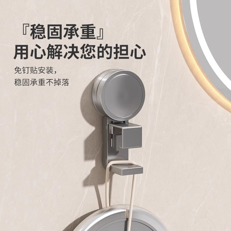 Suction cup washbasin hook storage rack bathroom storage rack toilet bathroom basin punch-free for home hanging basin rack
