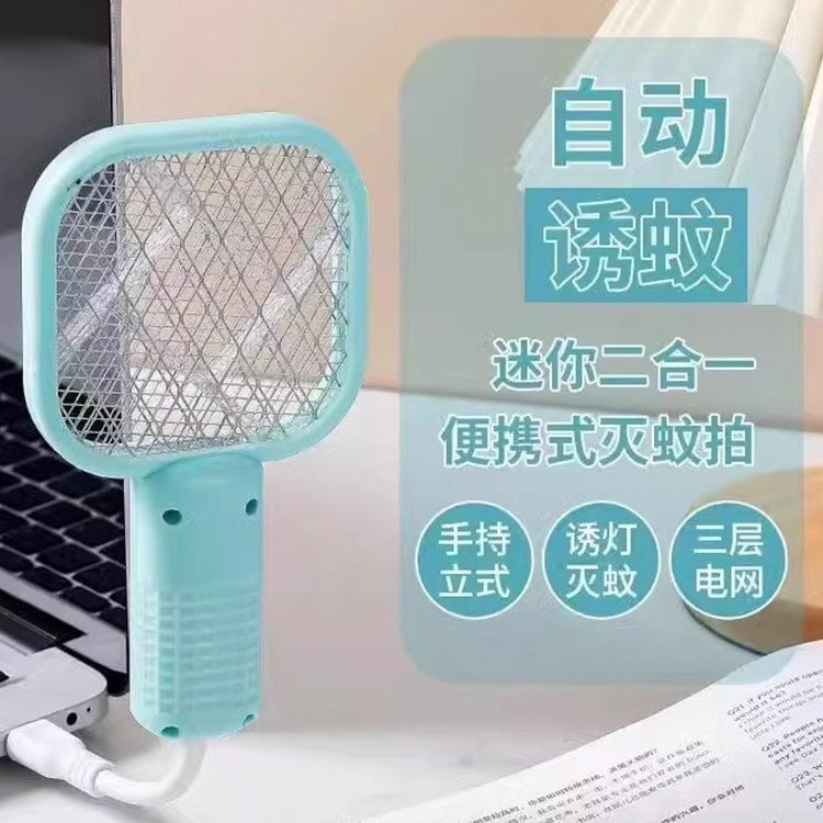 For homeusb purple light mosquito killer lamp electric mosquito swatter trap and kill mosquito killer outdoor picnic mini portable car low power consumption