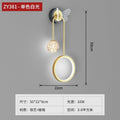 New arrivalaccessible luxurypopular wall lamp bedroom bedside lamp scandinavian modern creative living room background wall decorative lamp hotel