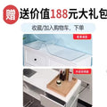 Widened 45cm nail table and chair set - special offer! economical single/double, light luxury, multi-functional, odorless, carbon steel with baked enamel finish