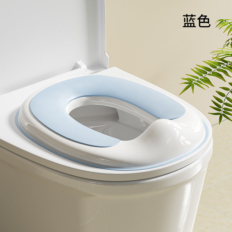 Kids toilet seat, children's toilet seat, toilet seat, men's and women's baby neutral splash-proof portable toilet handy gadget