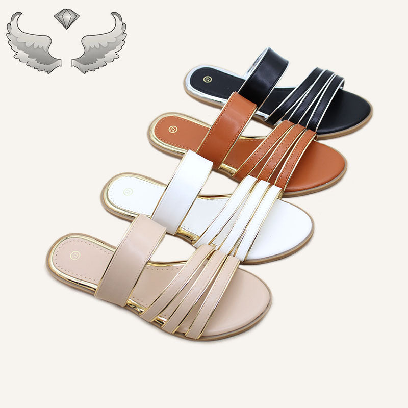 Flat women slippers cape verde  women craft shoes summer casual comfortable non-slip cool slippers