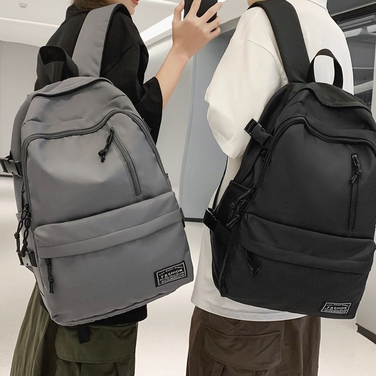 Backpack wind school bag college student college wind large capacity travel backpack commuter computer bag neutral