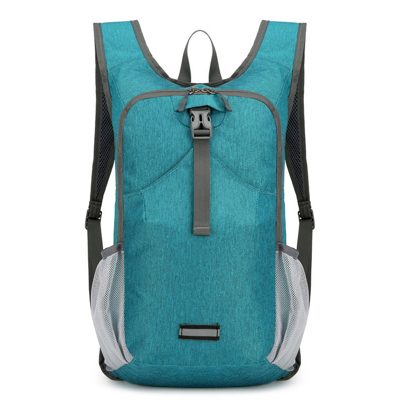 Outdoor folding backpack New cycling bag Foldable casual men's and women's sports bag European and American outdoor mountaineering bag Ultra light