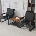 Business office chair bench sofa coffee table combination modern stool business sofa chair reception chair negotiation chair