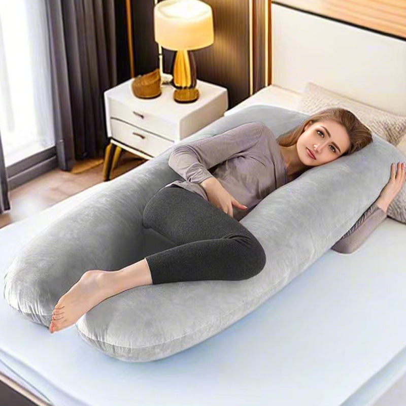 Pregnancy pillow, nursing pillow, waist support, side sleeping, pregnancy pillow, abdominal pillow, cross-border
