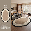 Distributed carpet living room no-wash and wipeable new arrival medieval style frenchretro special-shaped irregular stain-resistant bedroom floor mat