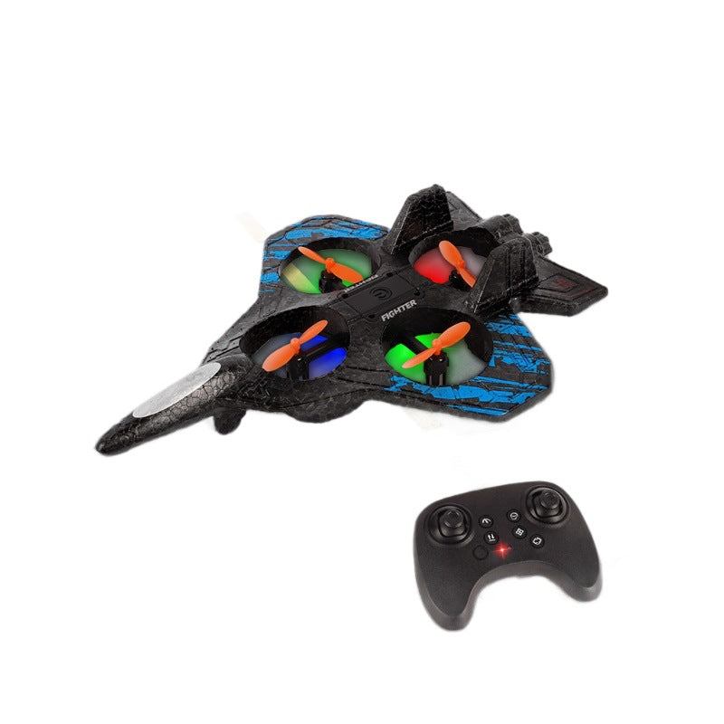 2026 new generation cross-border remote control airplane fighter jet glider foam drone - kids' toy