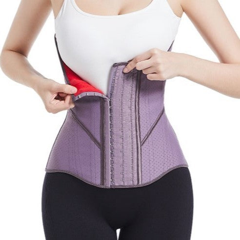 19-bone popular latex shaping sports waist tight slimming look waist tightening abdominal belt abdominal shaping belt