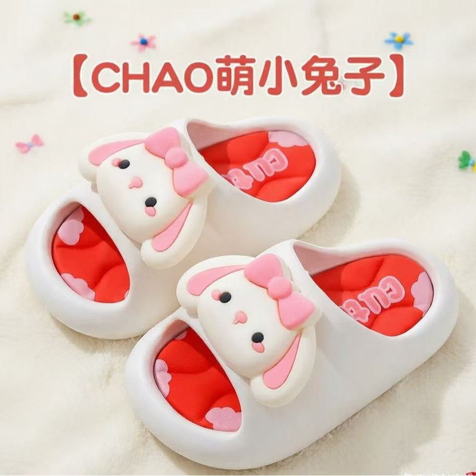 New arrivalnon-slipthick sole slippers girlscute soft bottom slippers kids bath cartoon indoor sandals slippers wholesale