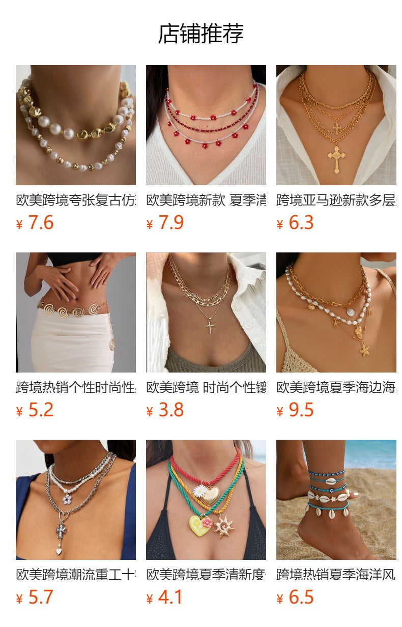 Electroplated ring set wholesale - european & american cross-border jewelry - unique, statement-making, vintage-inspired, gold-plated, high-end knuckle rings for women