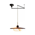 Classy marble swing arm restaurant lamp removable walnut grain medieval bar table b&b chandelier bauhaus