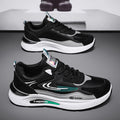 Men's spring new leather waterproof sneakers - trendy, versatile, casual dad shoes with soft, non-slip soles for running