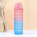 Factory customized sports water bottle portable tumbler fitness plastic water jug large capacity drop-proof cross-border straw cup