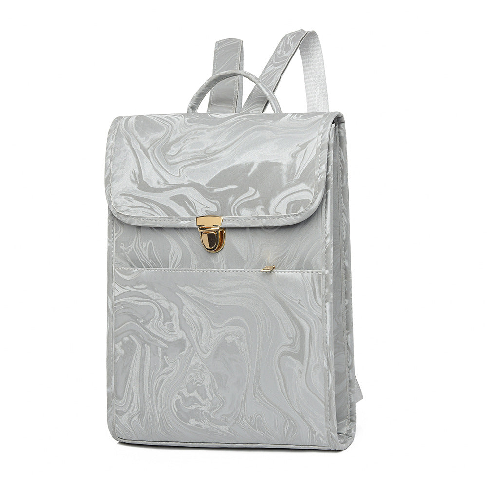 Simple backpack computer bag college student schoolbag Korean version casual women's notebook backpack portable new backpack women