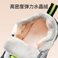 Toddler shoes for baby boys 0-1-3 years old, autumn/winter infant and toddler shoes, girls' shoes, soft sole functional fleece-lined thickened cotton shoes