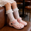 Kids' clogs: summer indoor anti-slip cartoon sandals for girls and boys, toddler and infant beach sandals for outdoor wear