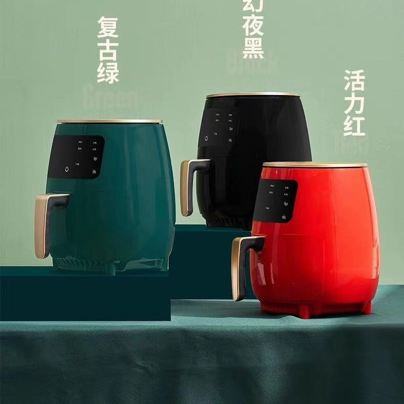 Air fryer visual for home oven all-in-one multi-function smart oil-free french fries machine fully automatic electric fryer cross-border