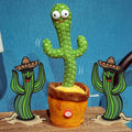 hot-selling dancing cactus: twist, sing, and talk! plush toy cactus - perfect gift for kids