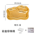 Insaccessible luxury ceramic storage jewelry tray stylish high-value desktop ornaments entrance ring key storage tray