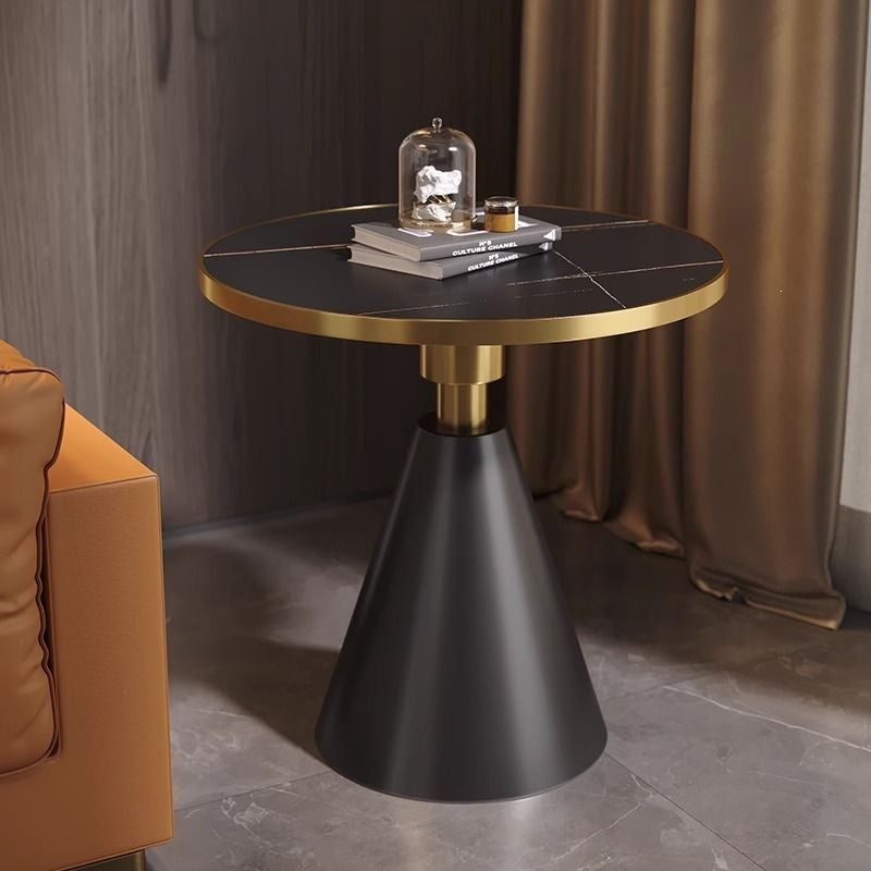 Accessible luxury slate coffee table small apartment modern casualfor home living room small round table classy club casual negotiation table
